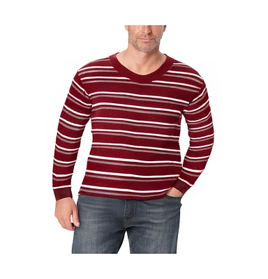 KingSize Men's Big & Tall Waffle-Knit Thermal Crewneck Tee