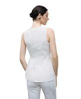 Nocturne Women's Floral Embroidery Vest