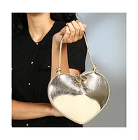 Women's The Coeur Hand Bag - Champayne Gold