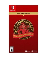 Maximum Gaming Carmen Sandiego 40th Anniversary Edition for Nintendo Switch