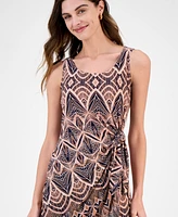 Robbie Bee Women's Sleeveless Sheath Dress