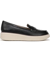 LifeStride Women's Chelsea Round Toe Platform Penny Loafers