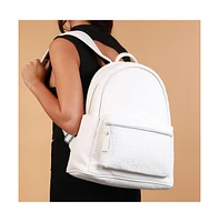 Women's The Croc Curve Backpack - Daisy White