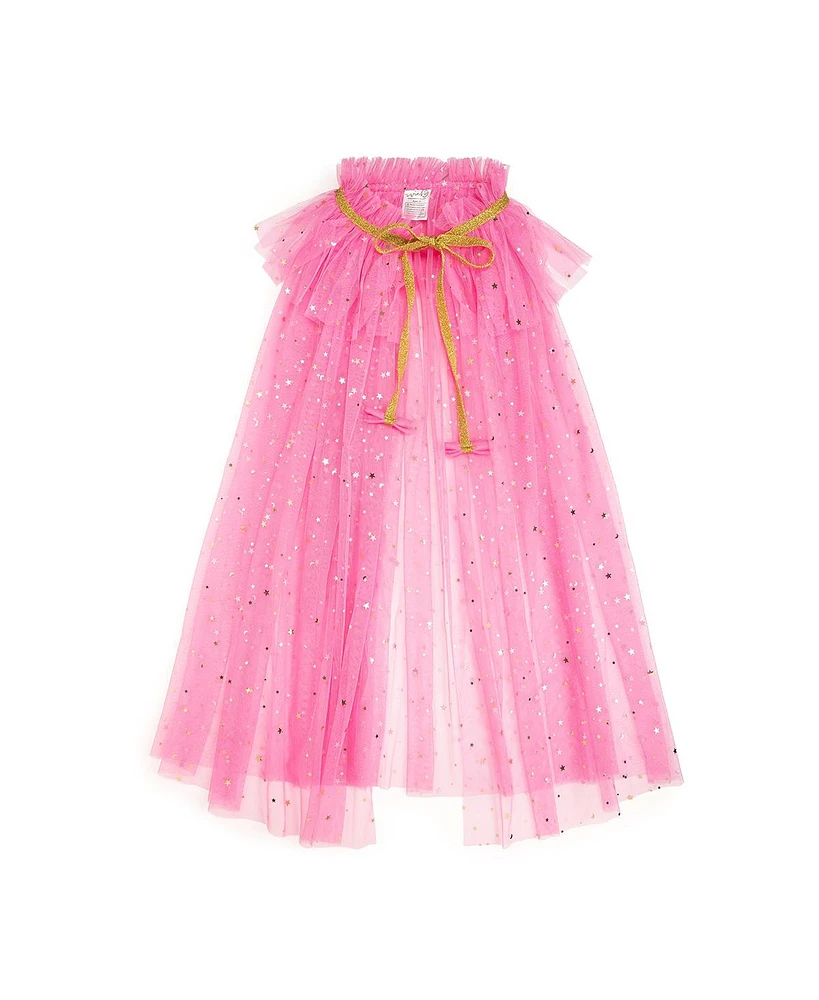 Sweet Wink Girls Hot Pink Star Cape
