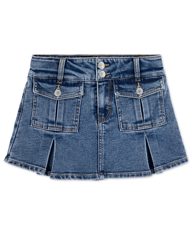Levi's Big Girls Pleated Cargo Pocket Skirt