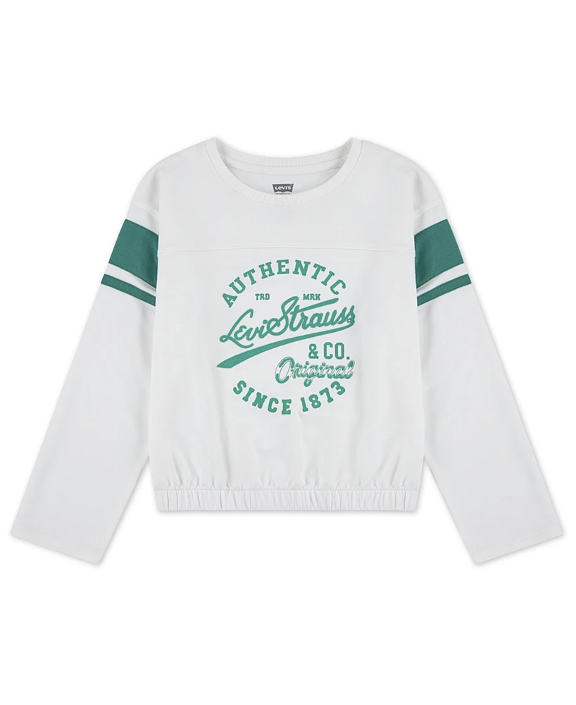 Levi's Big Girls Varsity Long Sleeve Top
