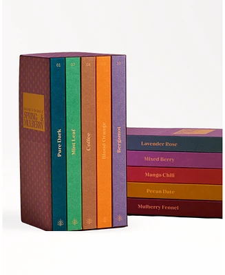 Spring & Mulberry Complete Collection 10-Pack Date-Sweetened Dark Chocolate Bar Gift Set