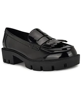 Nine West Women's Missa Lug Sole Penny Loafers
