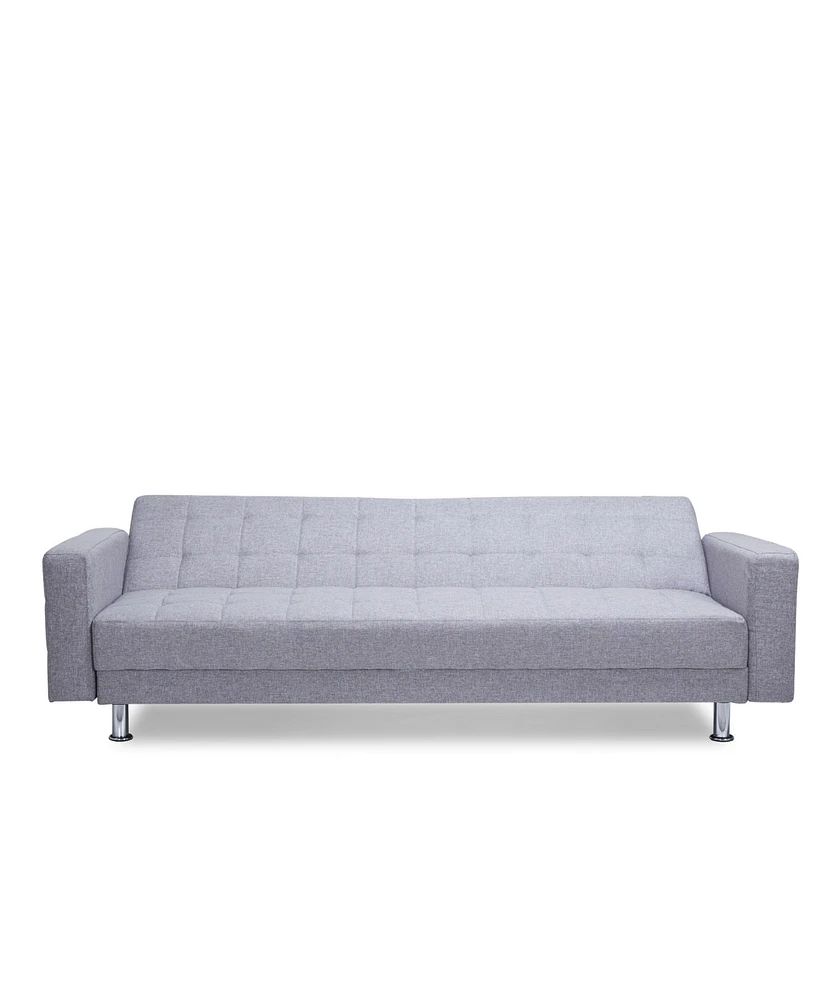 Gold Sparrow 87" Polyester Frankfort Convertible Sofa Bed, Created for Macy's