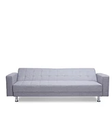 Gold Sparrow 87" Polyester Frankfort Convertible Sofa Bed, Created for Macy's