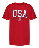 Nautica Big Boys Usa Short Sleeve T-Shirt
