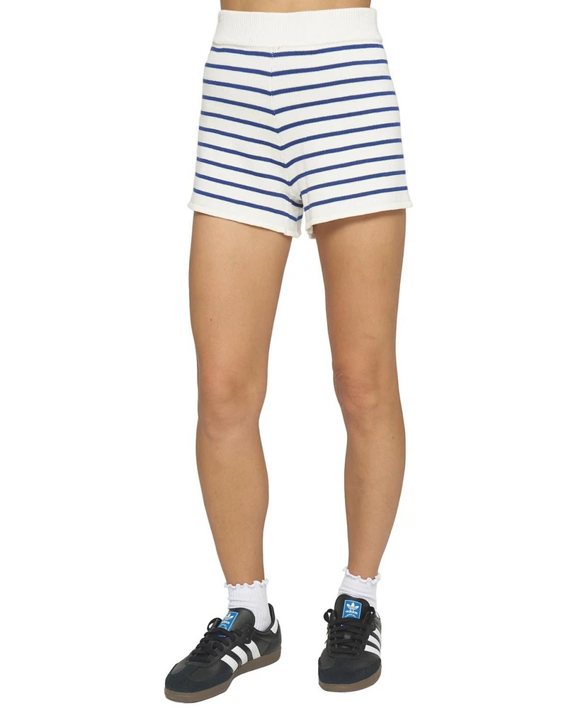 Central Park West Women's Nautical Stripe Short