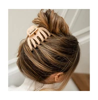 Extra Large Matte Claw Clip - Nude