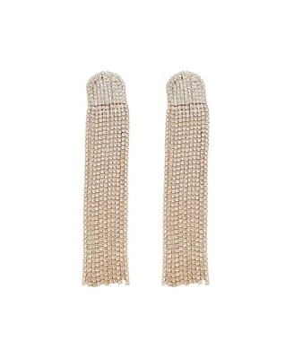 Sohi Womens Bling Drop Earrings