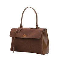 Women's The Lume Satchel Bag - Chocolate Brown