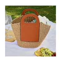 Women's The Basket Bucket Bag - Khaki Brown