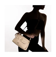 Women's The Buckle Sling Bag - Buff Beige