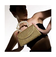 Women's The Reptilia Snowball Hand Bag - California Gold