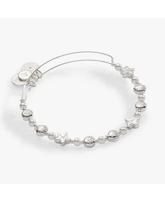 Alex Ani Seaside Pearl Beaded Bangle Bracelet