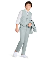 Calvin Klein Big Boys Stretch Tick Weave Vest