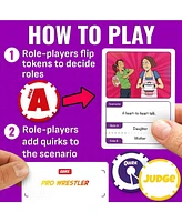 Quokka Family Board Games - Improv Card Game Roleplay for Night Fun Kids and Adults