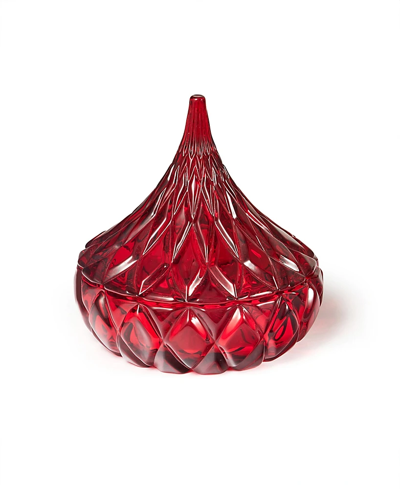 Godinger Candy Dish, Red Hershey's Kiss