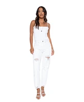 blue revival Women's Straight Leg Boyfriend Jean