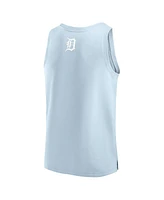 Fanatics Men's Light Blue Detroit Tigers Elements Tank Top