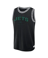 Fanatics Men's Black New York Jets Elements Future Ground Jersey Tank Top