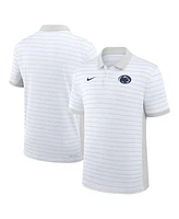 Nike Men's White Penn State Nittany Lions 2025 Early Season Coaches Sideline Victory Stripe Performance Polo Shirt