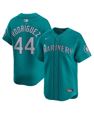 Nike Men's Julio Rodriguez Aqua Seattle Mariners Alternate Limited Player Jersey