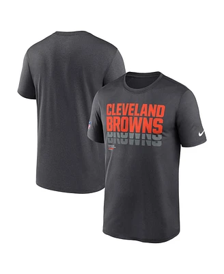 Nike Men's Charcoal Cleveland Browns Sideline Legend Performance T-Shirt