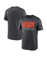 Nike Men's Charcoal Cleveland Browns Sideline Legend Performance T-Shirt