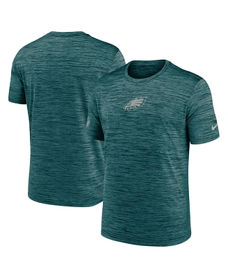 Nike Men's Midnight Green Philadelphia Eagles Big Tall Sideline Velocity Performance T-Shirt