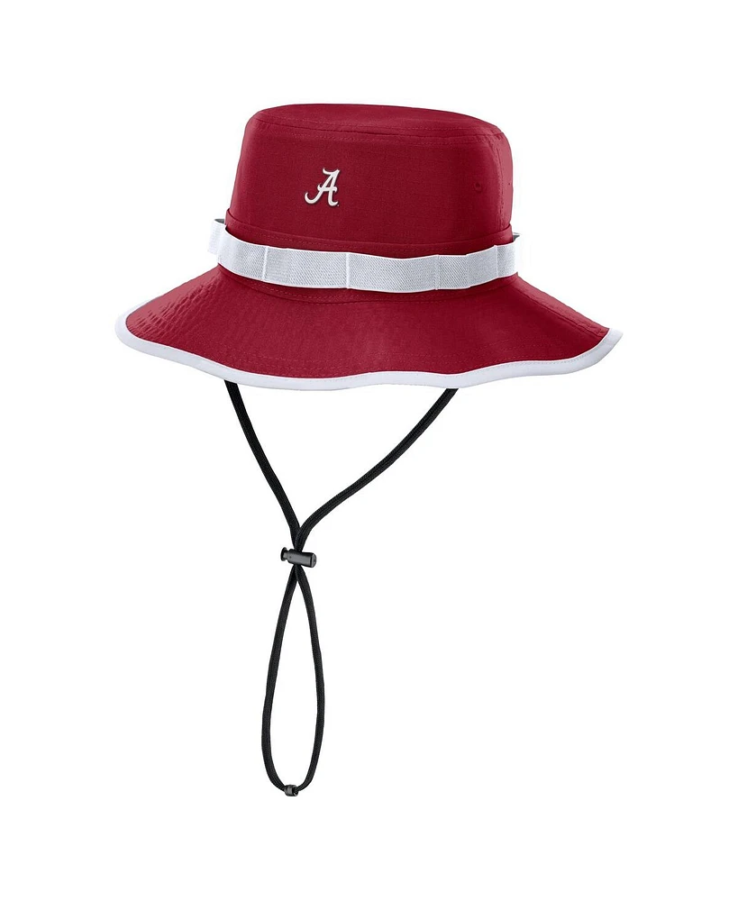 Nike Men's Crimson Alabama Tide 2025 Sideline Apex Boonie Bucket Hat