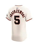 Nike Men's Mike Yastrzemski Cream San Francisco Giants Home Elite Player Jersey