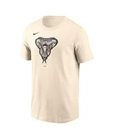 Nike Men's Cream Arizona Diamondbacks Camo Logo T-Shirt