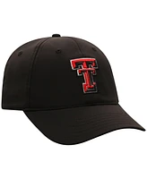 Top of the World Men's Black Texas Tech Red Raiders Victory Trainer Adjustable Hat