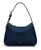 Radley London Denim Westwell Lane Indigo Small Zip-Top Grab Bag