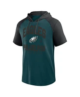Logo Athletic Men's Midnight Green Philadelphia Eagles Prime Hoodie T-Shirt