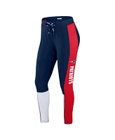 Wear by Erin Andrews Women's Navy/Red New England Patriots Color Block Leggings