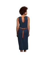 G-iii 4Her by Carl Banks Women's Navy Detroit Tigers Center Field Maxi Dress