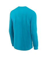 Nike Men's Turquoise Florida State Seminoles 2025 Sideline Performance Long Sleeve T-Shirt