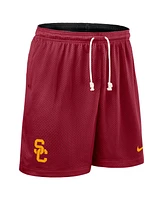 Nike Men's Cardinal/Black Usc Trojans 2025 Sideline Reversible Performance Shorts