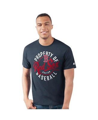 Starter Men's Navy Boston Red Sox Prime Time Property of T-Shirt