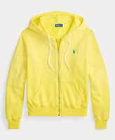 Polo Ralph Lauren Women's Lightweight Fleece Full-Zip Hoodie Sweatshirt