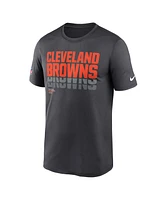 Nike Men's Charcoal Cleveland Browns Sideline Legend Performance T-Shirt