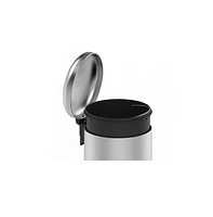 8 Gal./30 Liter and 1.3 Gal./5 Liter Stainless Steel Step-on Trash Can Set for Kitchen and Bathroom