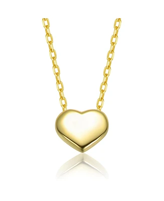 GiGiGirl 14K Gold Plated Heart Pendant Necklace