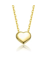 GiGiGirl 14K Gold Plated Heart Pendant Necklace